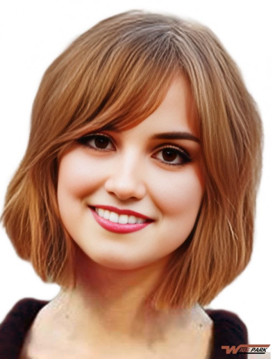 Natasha Gregson Wagner Wigs Remy Real Bobs Cut Chin Length